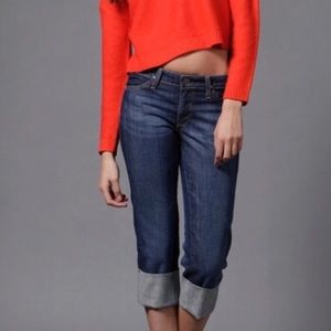 ALL JEANS DISCOUNTED!- Adriano Goldshmied $198 AG Women’s Cropped Jeans